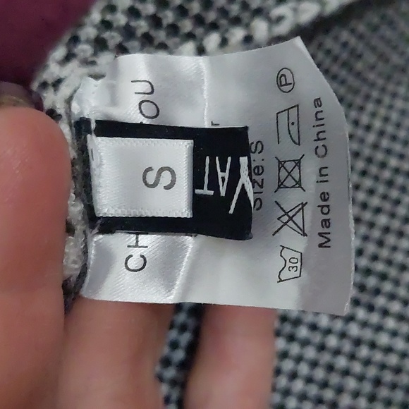 Dark Gray/Charcoal Aztec Cardigan - Picture 4 of 5